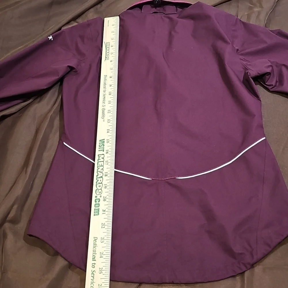 Gore Bike Wear Jacket Plum Pink Thin Layer Gore-Tex Weatherproof Size XS